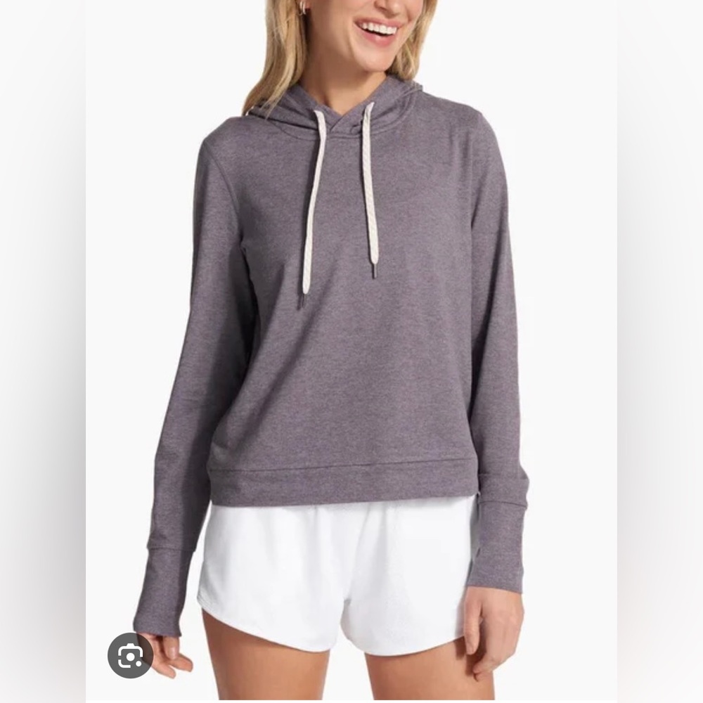 Vuori Purple Hoodie Sweatshirt